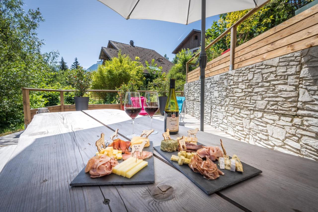 Chalet Des 3 Monts Les Clefs Exterior photo